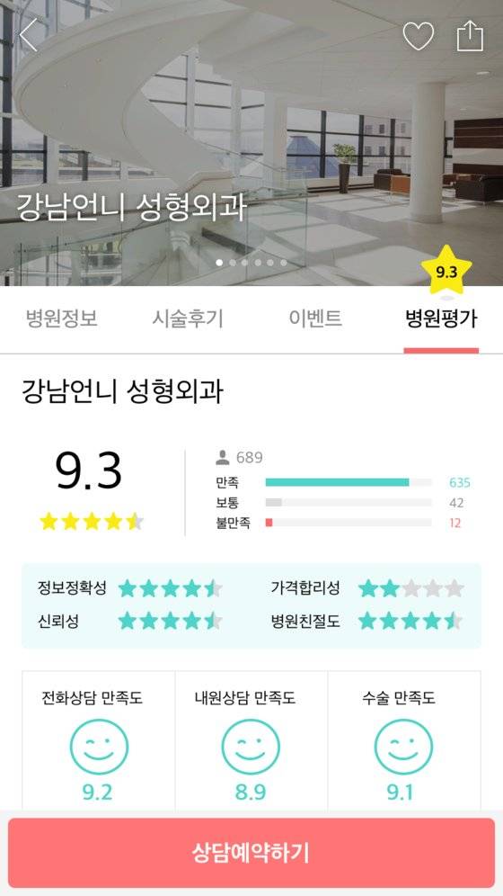 의사 출신인 홍승일씨와 박기범씨는 2015년 출시한 강남언니 앱. [사진 힐링페이퍼]