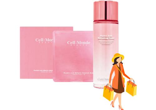 안티에이징 브랜드 ‘셀몽드’는 마스크와 토너로 구성된 정기 구독경제 서비스를 제공하고 있다. [사진 제공 ·셀몽드, GettyImages]
