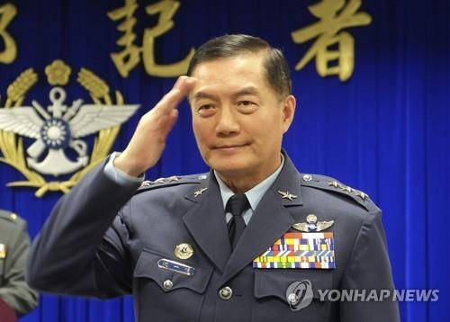 선이밍(沈一鳴) 대만군 참모총장 [AP=연합뉴스 자료사진]