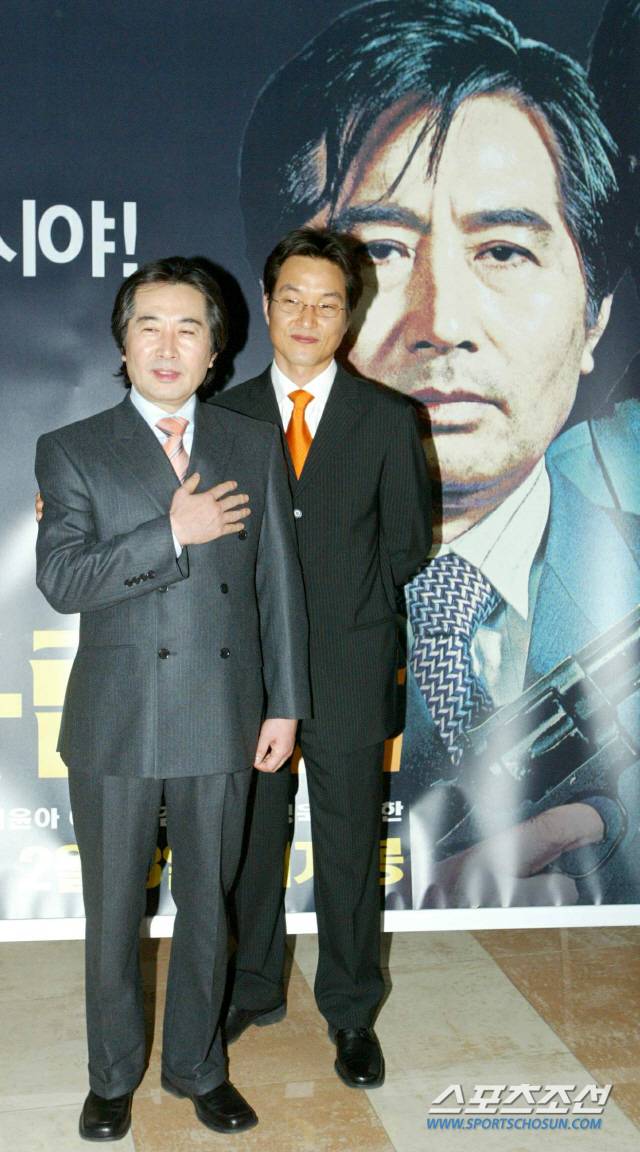 2005년 영화 '그때 그사람들' 시사회 배우 한석규