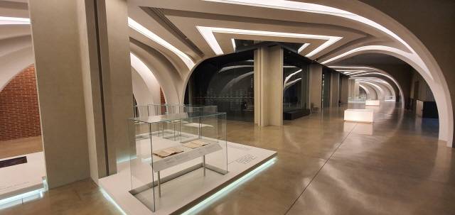 서소문역사박물관 내부 상설전시실. 조선시대 시대 정신 관련 자료들을 전시하고 있다./권혁준기자