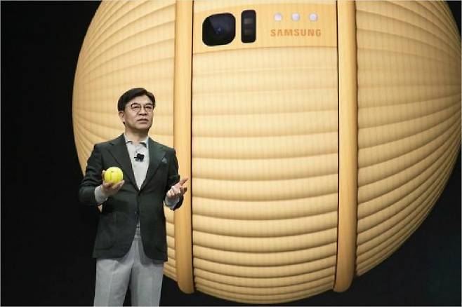 삼성전자의 인터랙션 디바이스 로봇 '볼리'