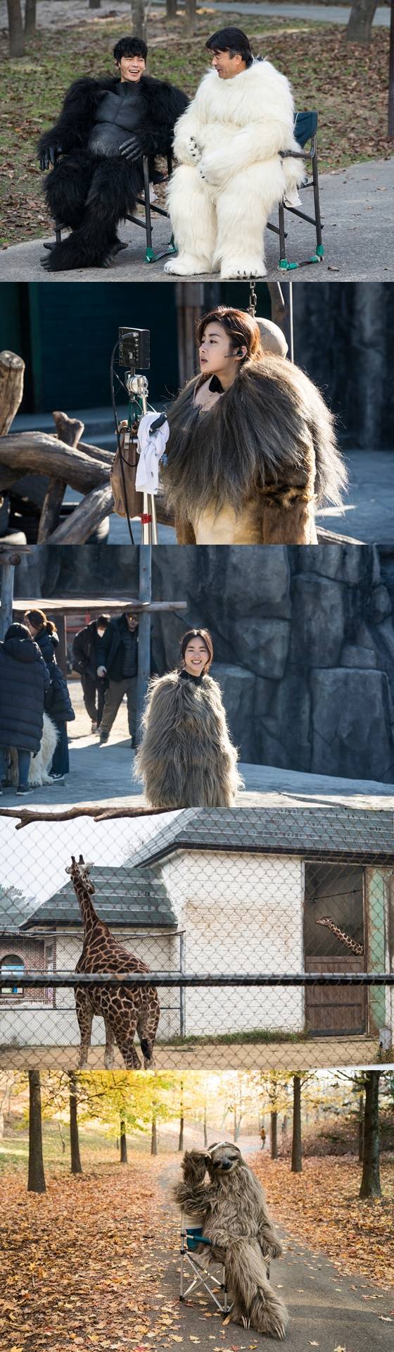 /사진=영화 '해치지않아' 현장 비하인드 스틸컷