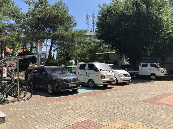 '늠내 건강학교'가 들어서기 전 공터의 모습.