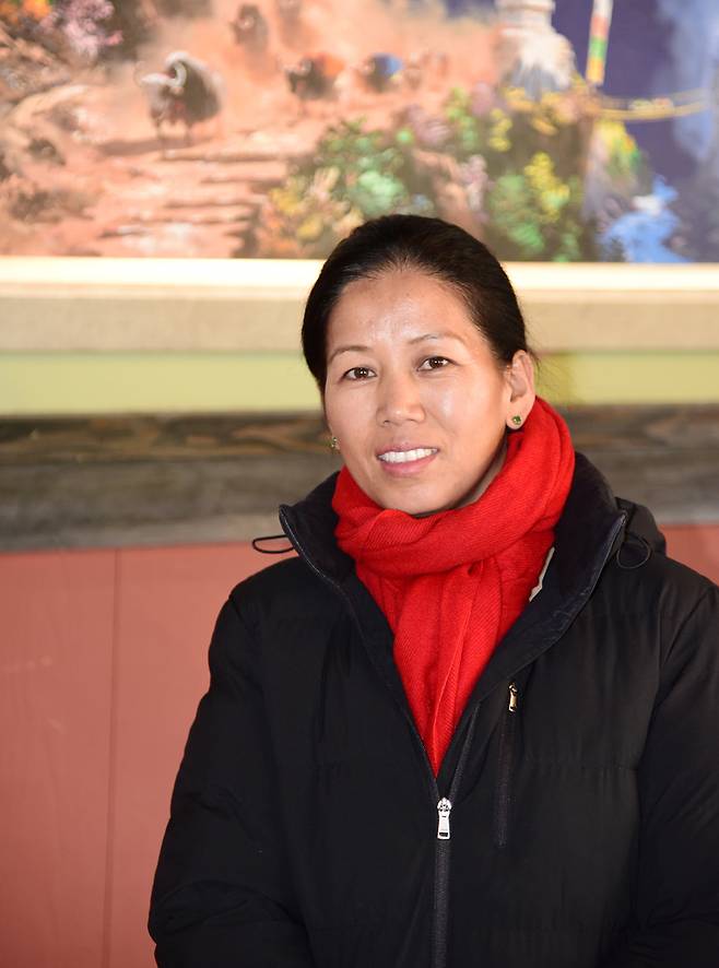 네팔등산협회 마야 셰르파 부회장.