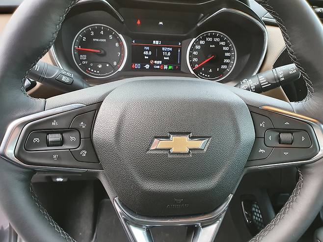 트레일 블레이저 운전석