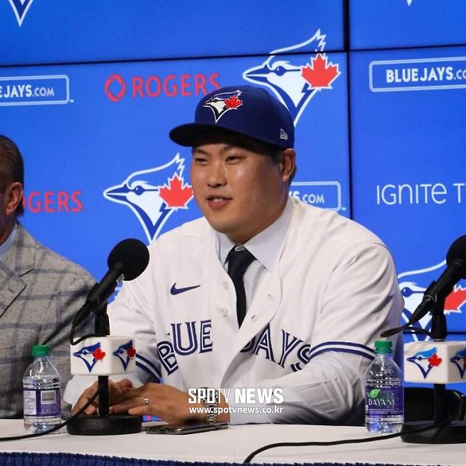 ▲ 토론토 류현진. ⓒ토론토 블루제이스 SNS