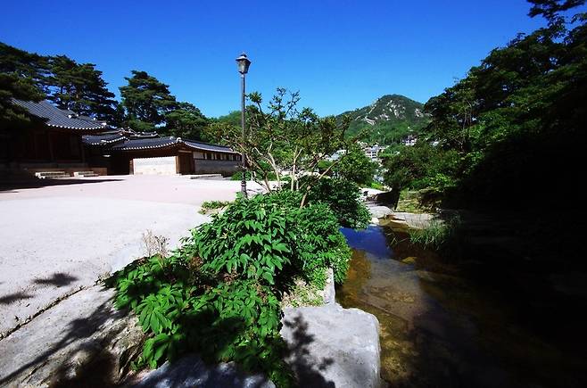 서울에 남아있는 조선 때 최고 별서로 꼽히는 흥선대원군의 석파정. 한겨레 사진