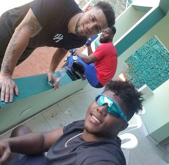 ▲ '쿠바산 오타니 쇼헤이' 오스카 콜라스. ⓒ 인스타그램 캡처