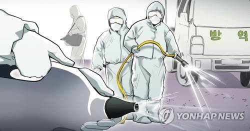 신종 코로나바이러스 방역 (PG) [정연주 제작] 일러스트