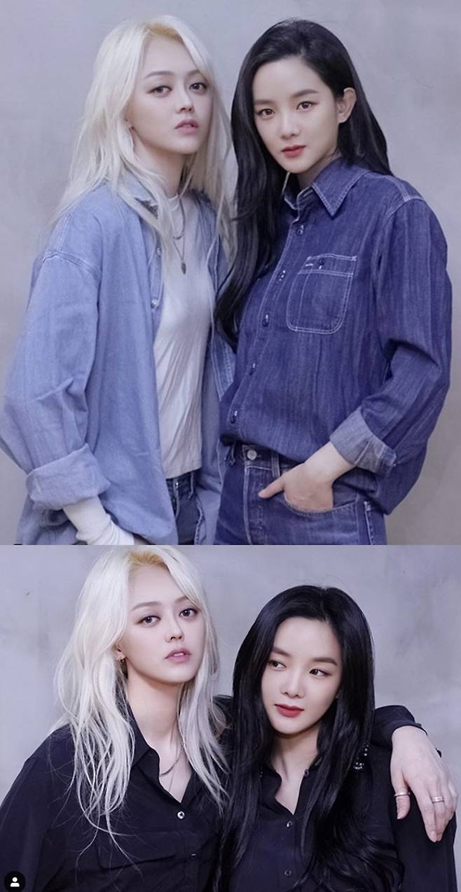 ▲ 김보아(왼쪽), 김보형. 출처ㅣKEEMBO 공식 인스타그램