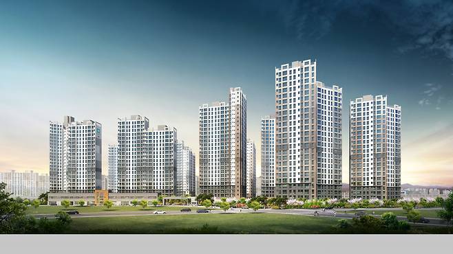 '천안 청당 서희스타힐스' 조감도.[서희건설 제공]