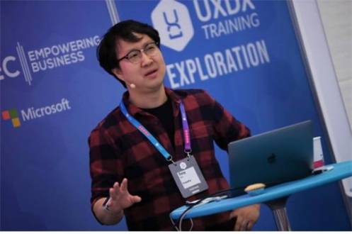 UXDX 컨퍼런스 Training 김수 대표/사진제공=프로토파이