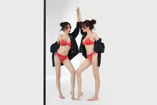현아 언더웨어 화보가 화제다.사진=캘빈클라인 제공