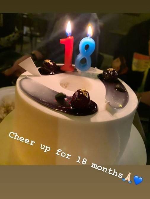 ▲ DJ 글로리 인스타그램 스토리. 출처ㅣ글로리 SNS