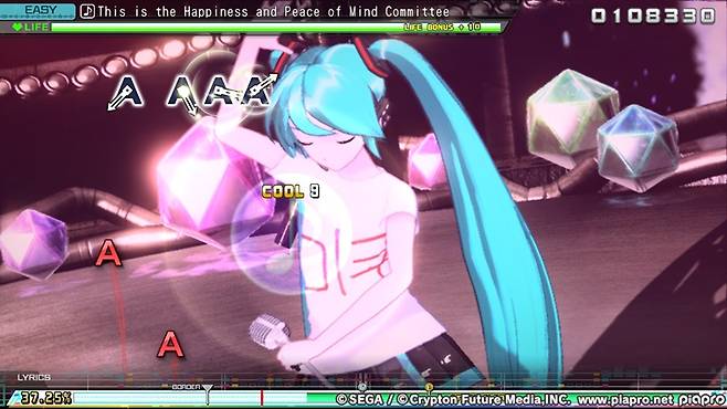 하츠네 미쿠 프로젝트 디바 MEGA39's