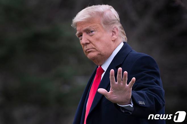 도널드 트럼프 미국 대통령. © AFP=뉴스1