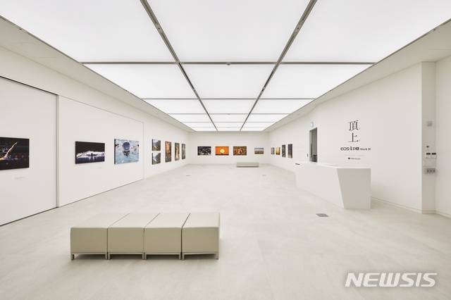 [서울=뉴시스] 캐논플렉스 지하 1층 갤러리. (사진: 캐논코리아컨슈머이미징 제공) 2020.03.05.