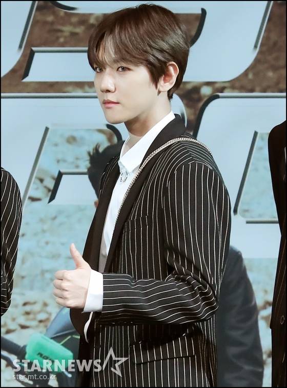 아이돌그룹 엑소 멤버 백현 /사진=김창현 기자