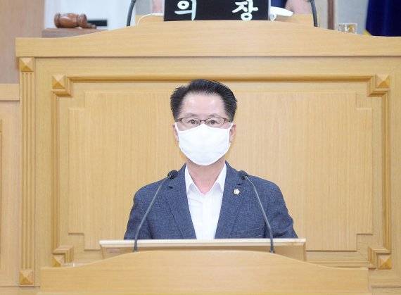 최창호 파주시의원 제215회 임시회 5분 자유발언. 사진제공=파주시의회
