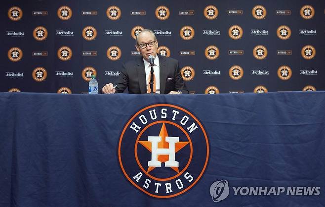 휴스턴 애스트로스 구단주 짐 크레인 [AP=연합뉴스 자료사진]