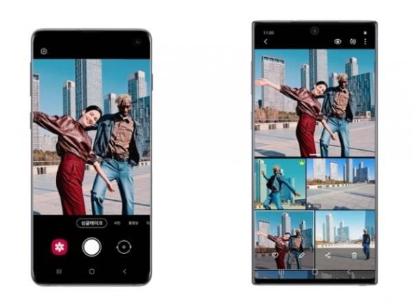 '싱글테이크' 기능/사진제공=삼성전자