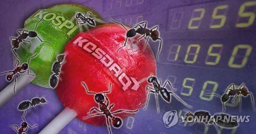 증권시장 개미투자자 [자료 연합뉴스]