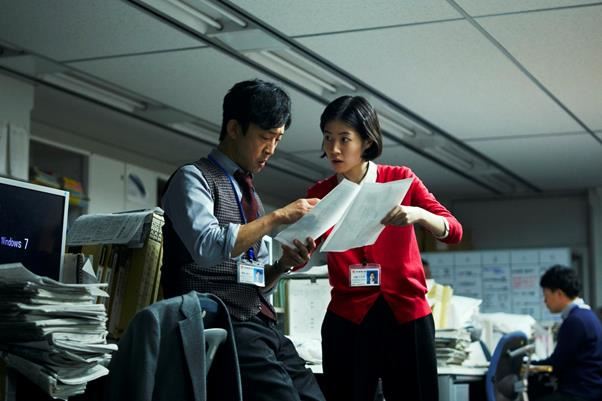심은경이 출연한 일본 영화 '신문기자'의 한 장면. 더쿱 제공