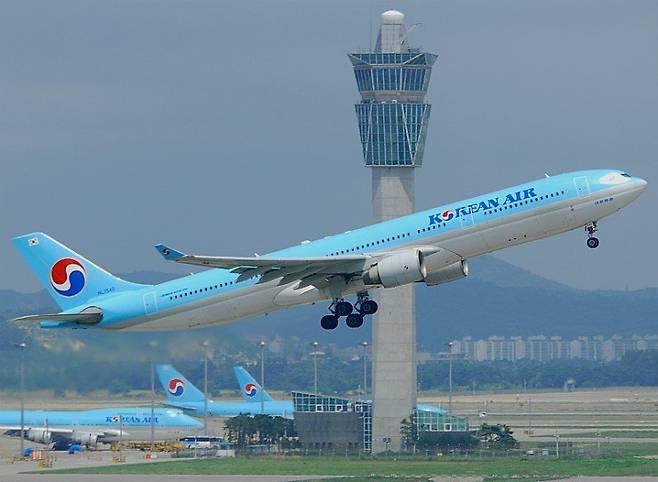 대한항공은 2자리 코드로 'KE'를 사용하고 있다. [사진 대한항공]