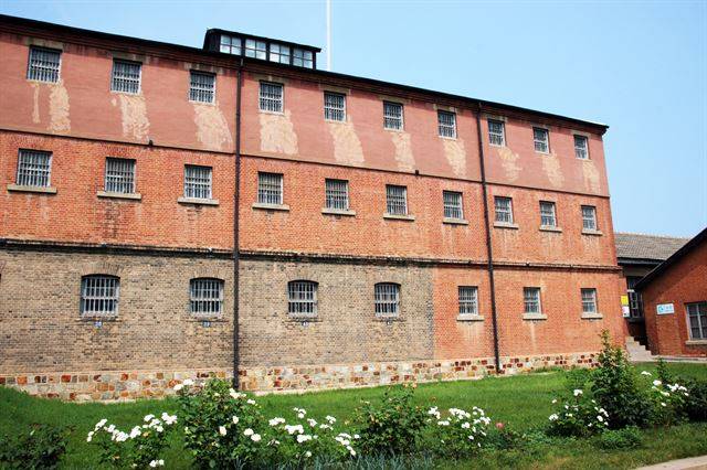 뤼순감옥 외부.