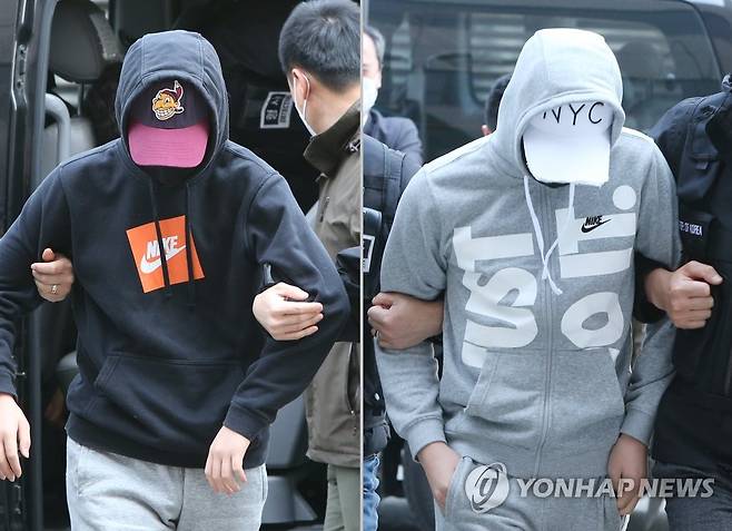 '집단 성폭행 혐의' 남학생 2명 묵묵부답 [연합뉴스 자료사진]