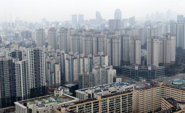 서울 강남권 아파트 단지 전경./서울경제DB