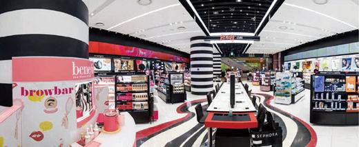 세포라 잠실 롯데월드 4호점.(/세포라)