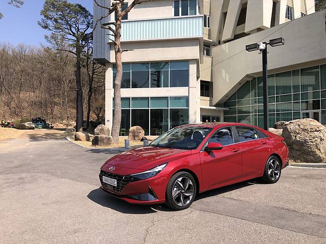 7세대 아반떼. / 정치연 기자