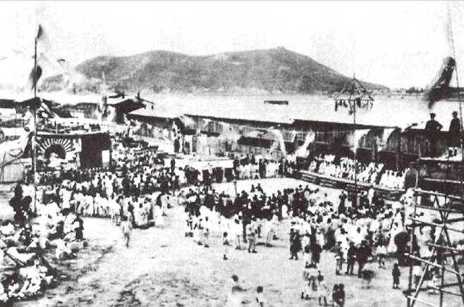 1899년 개통한 경인철도에도 자갈 도상이 적용됐다. [사진 코레일]