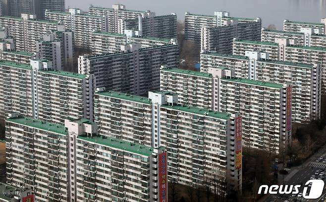 서울 송파구 잠실 주공 5단지 모습. © News1 황기선 기자