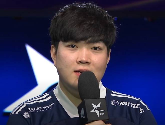 다이나믹스의 톱 라이너 '리치' 이재원(사진=생중계 화면 캡처).