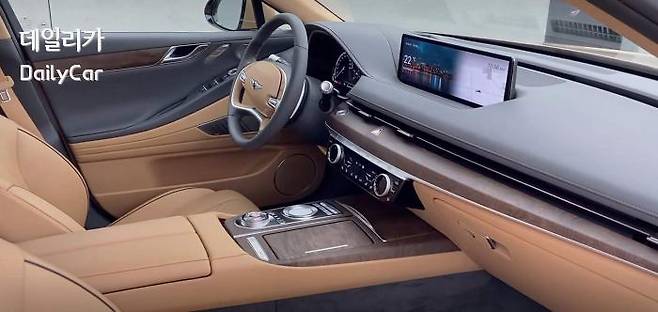 수평 기조의 인스트루먼트 패널과 환기구