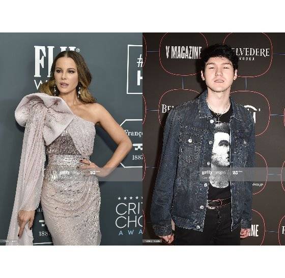 SANTA MONICA, CA - JANUARY 12: Kate Beckinsale during the arrivals for the 25th Annual Critics' Choice Awards at Barker Hangar on January 12, 2020 in Santa Monica, CA. (Photo by David Crotty/Patrick McMullan via Getty Images