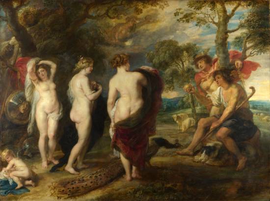 파리스의 심판, Peter Paul Rubens, 1636
