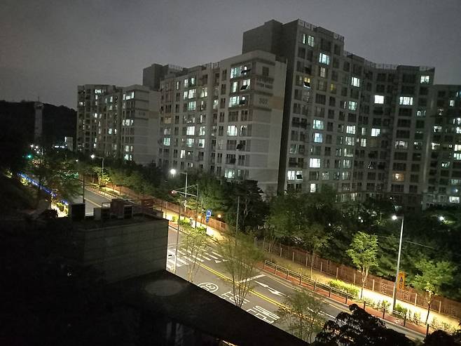 야간 촬영 사례