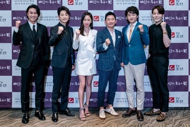 배우 성혁(왼쪽부터), 박시후, 고성희, 전광렬, 김승수, 이루./사진제공=TV조선