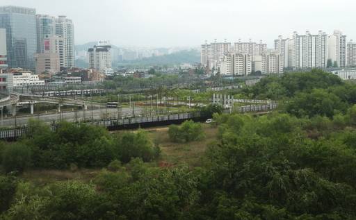 서울 용산역 철도 정비창 부지 전경. 연합뉴스