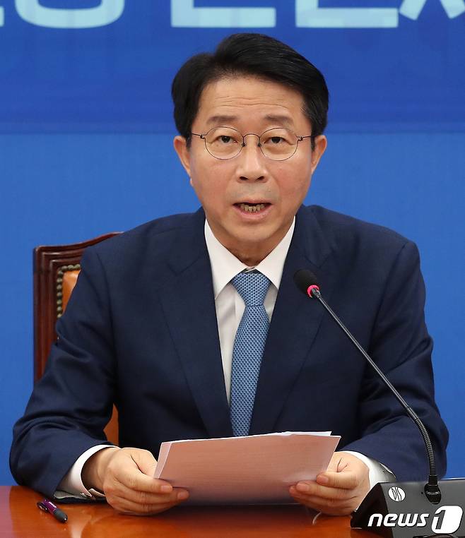 조정식 더불어민주당 의원. © News1 박세연 기자