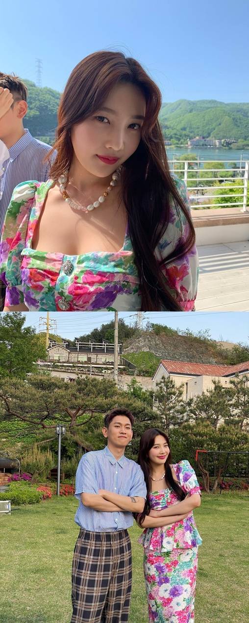 레드벨벳 조이, 가수 크러쉬 사진=조이 SNS