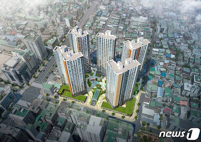 우미건설 '인천 부평 우미린'. © 뉴스1