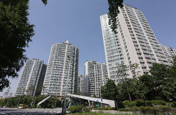 잠실 리센츠와 엘스 아파트 전경./조선DB