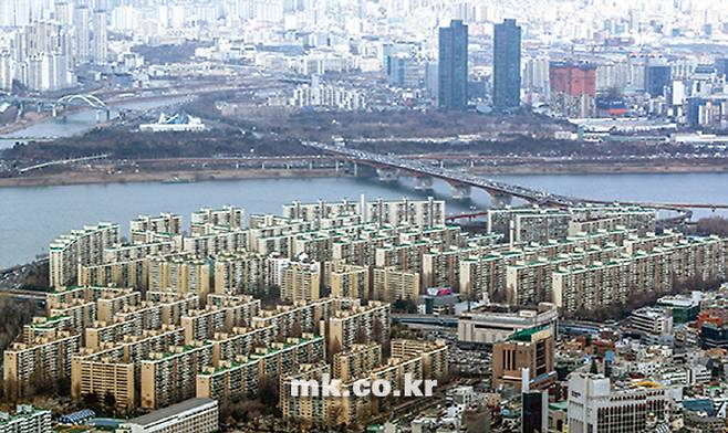 서울 한강변 주거단지 전경 [매경DB]