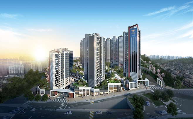 상도역 롯데캐슬 투시도 [사진= 롯데건설]