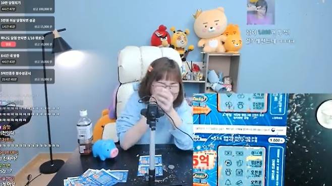 [루시아] 5월 31일의 루시아입니당 트위치TV 방송화면 갈무리 © 뉴스1